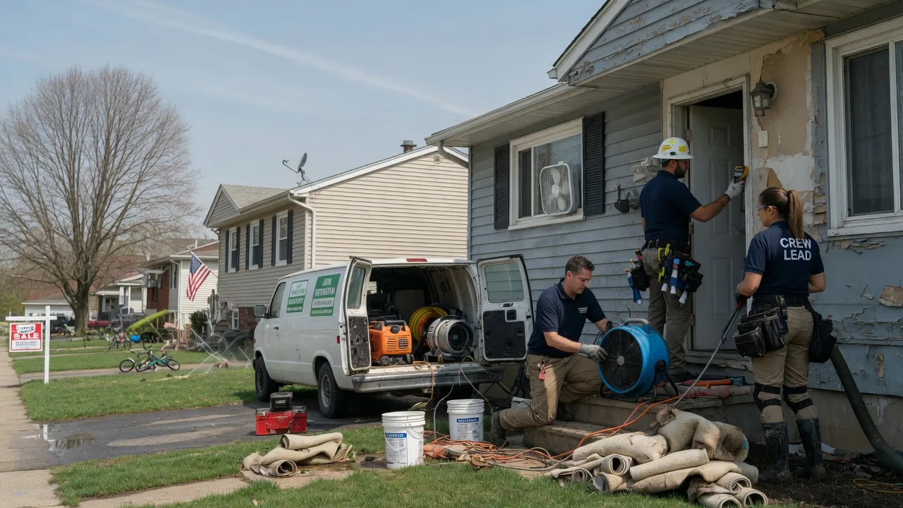 Flood Cleanup in Hanahan, SC near me